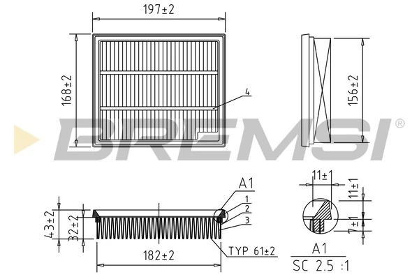 FA2582 Bremsi