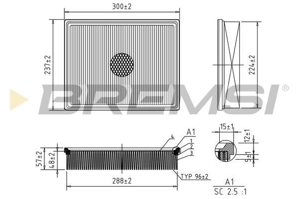 FA1224 Bremsi