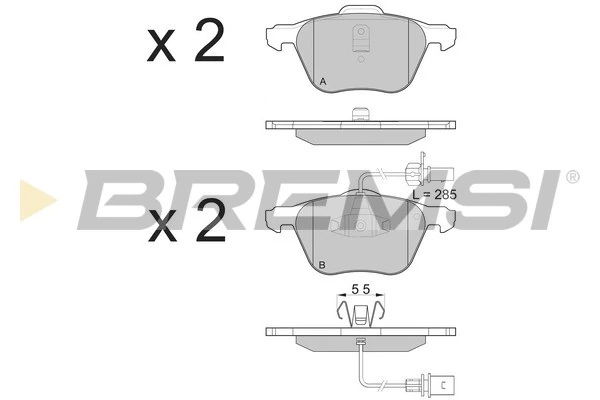 BP3076 Bremsi