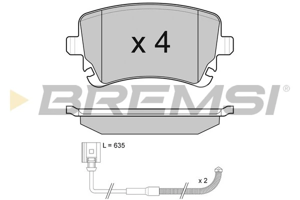 BP3087 Bremsi