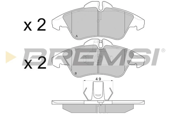 BP2687 Bremsi
