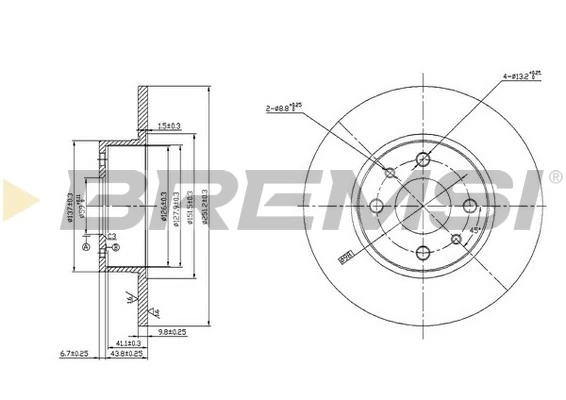 CD6066S Bremsi