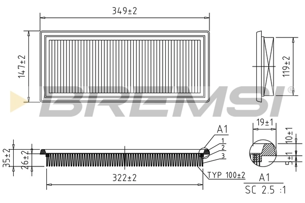 FA1632 Bremsi