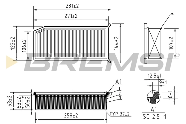 FA0208 Bremsi