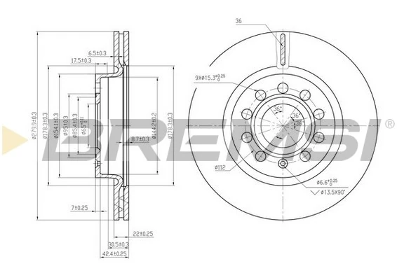 CD7223V Bremsi