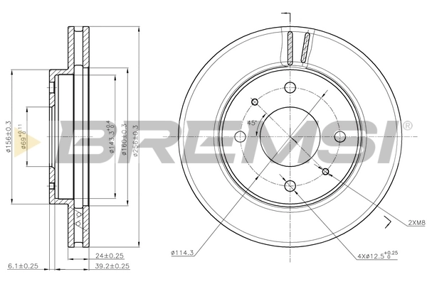 CD6741V Bremsi