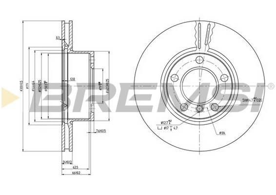 CD7536V Bremsi