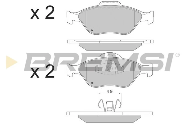 BP2872 Bremsi