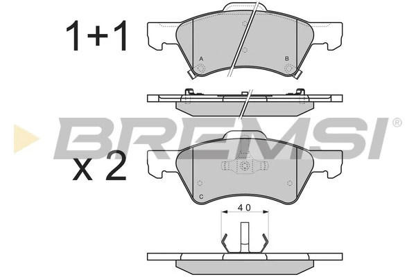 BP3222 Bremsi