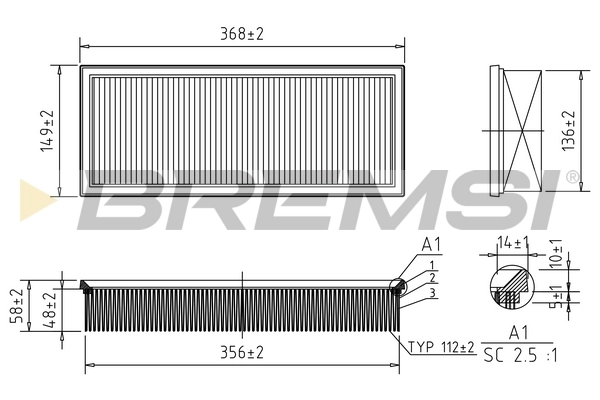 FA1600 Bremsi