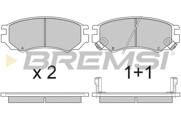 BP2512 Bremsi