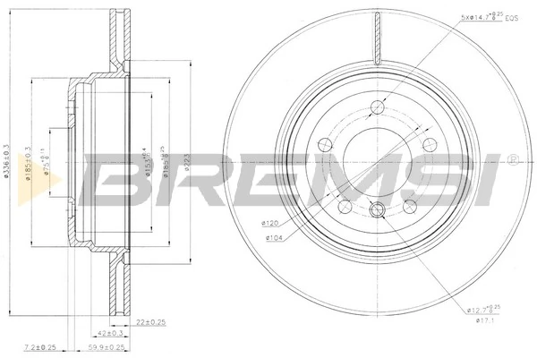 CD7550V Bremsi