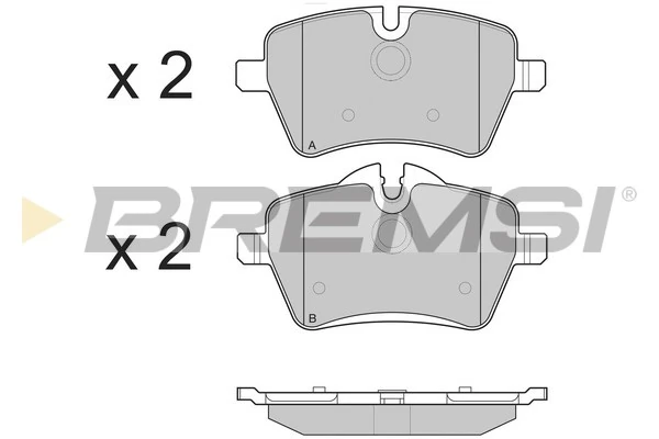 Comprar Pastillas de freno delanteras de disco Mini COUNTRYMAN  R60 a bajo precio
