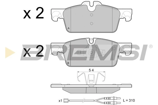 BP3464 Bremsi