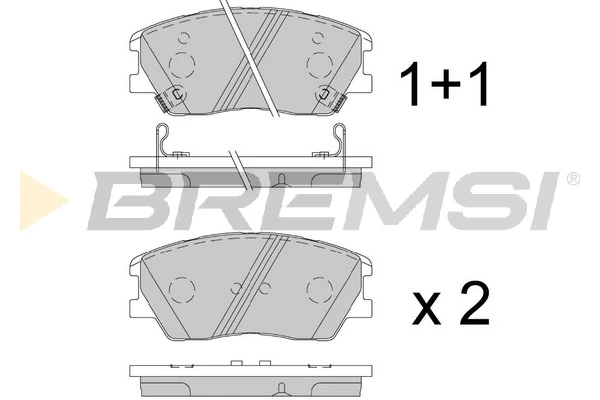 Pastillas freno delanteras KIA Soul III desde 56,02 €