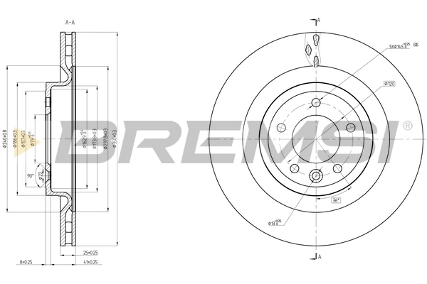 CD8434V Bremsi