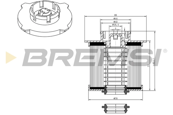 Filtro combustible Opel Astra
