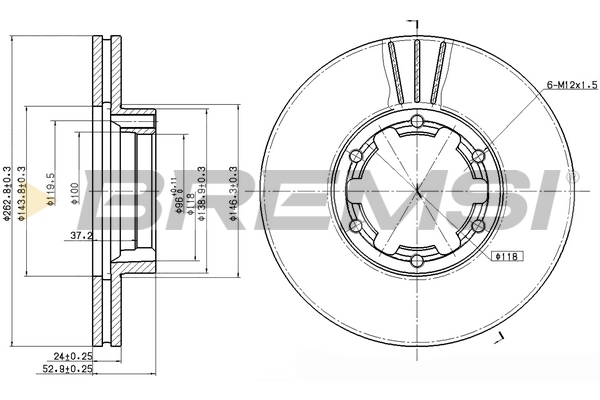 CD7016V Bremsi