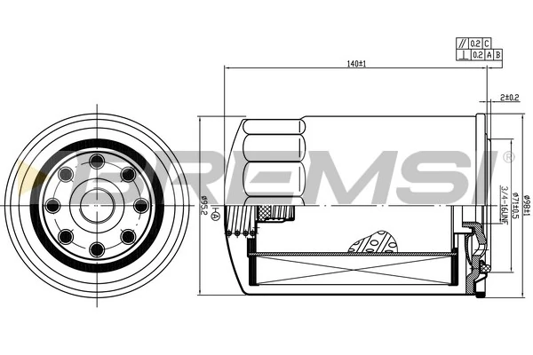 FL1452 Bremsi