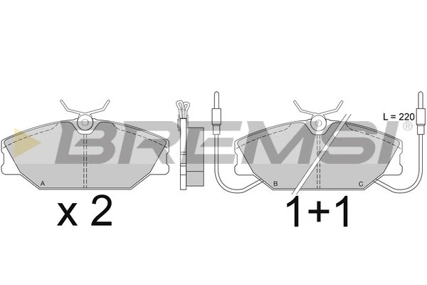 BP2277 Bremsi