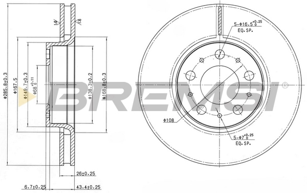CD7163V Bremsi