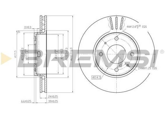 CD7068V Bremsi
