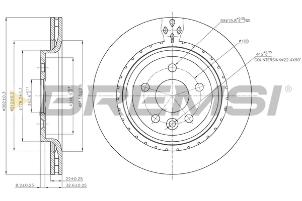 CD7681V Bremsi
