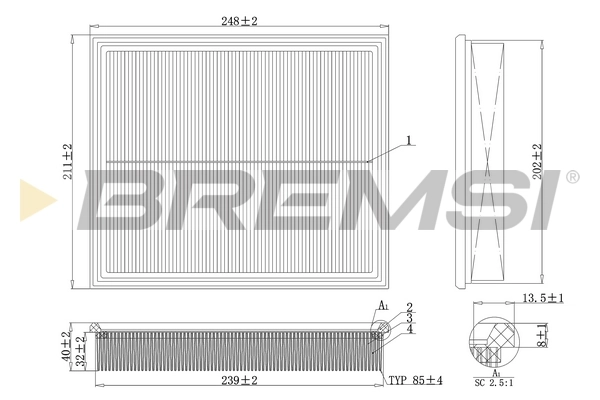 FA2128 Bremsi