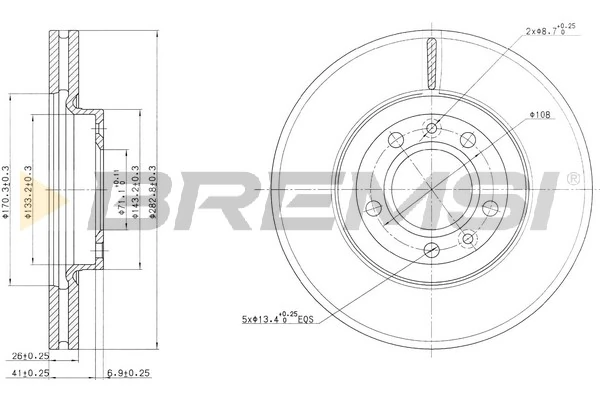 CD7132V Bremsi