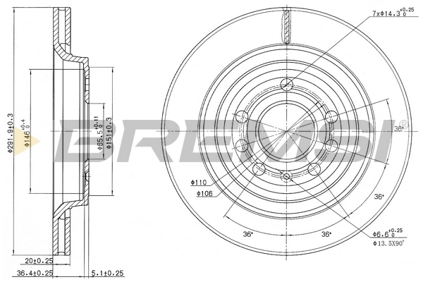CD7289V Bremsi
