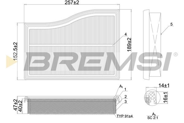 FA1101 Bremsi