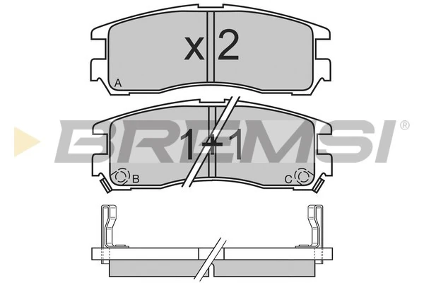 BP2428 Bremsi
