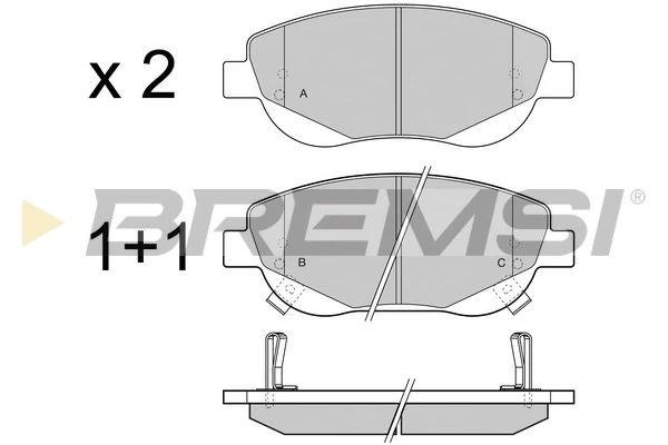 BP3421 Bremsi