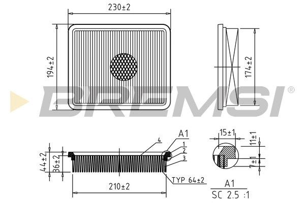 FA2146 Bremsi