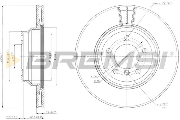 CD7535V Bremsi