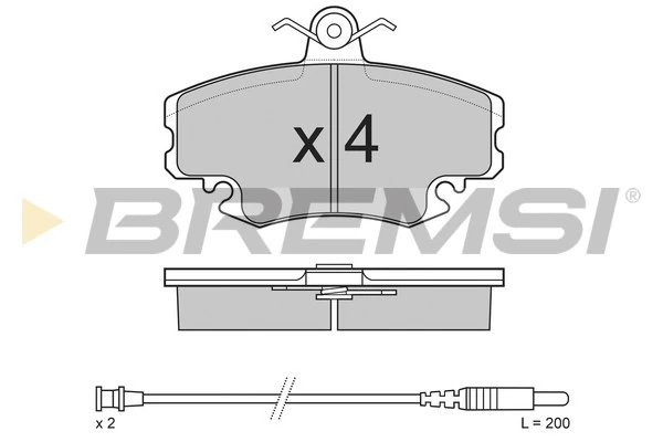 BP2590 Bremsi