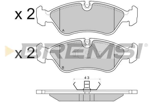 BP2417 Bremsi