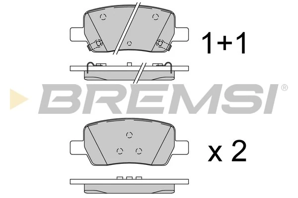 Pastillas freno traseras KIA Sorento IV (2020-2026)