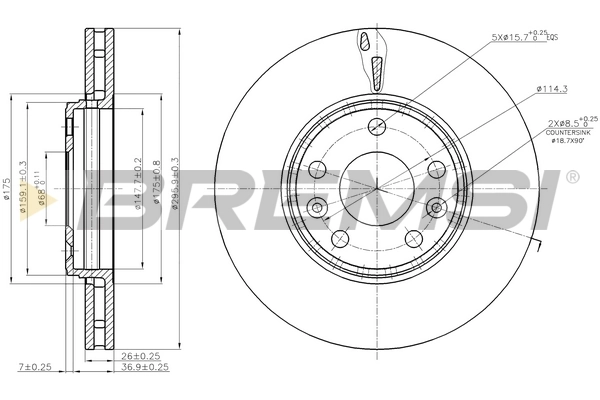 CD7726V Bremsi