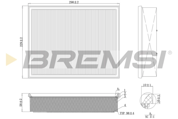 FA1225 Bremsi