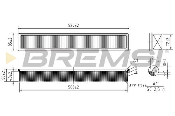 FA1603 Bremsi
