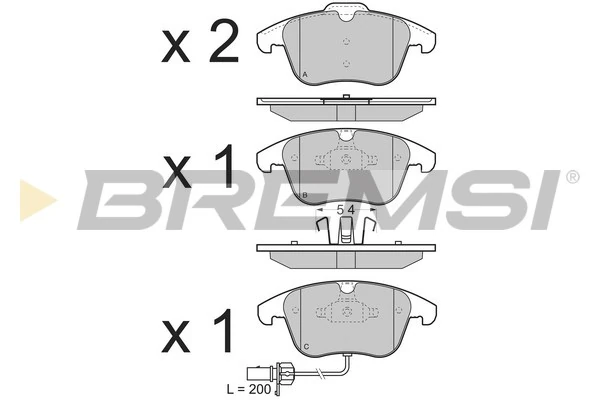 BP3348 Bremsi