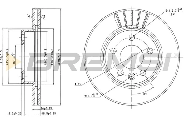 CD7010V Bremsi