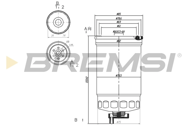 FE0826 Bremsi