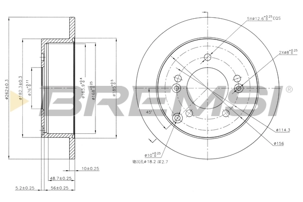 CD7447S Bremsi