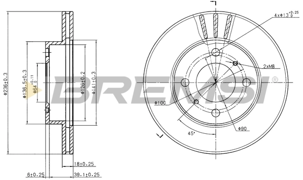 CD7005V Bremsi