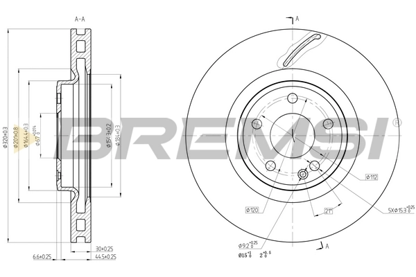CD8545V Bremsi