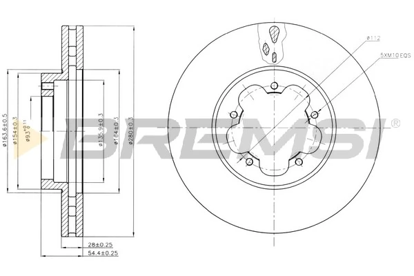 CD7554V Bremsi