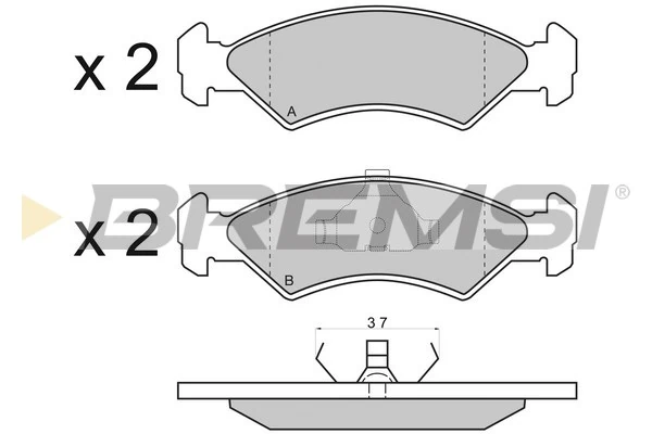 BP2427 Bremsi