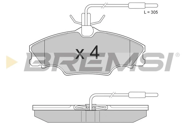 BP2686 Bremsi